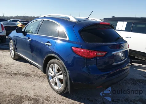 2014 Infiniti Qx70 z USA, uszkodzony, nr VIN JN8CS1MW7EM412920